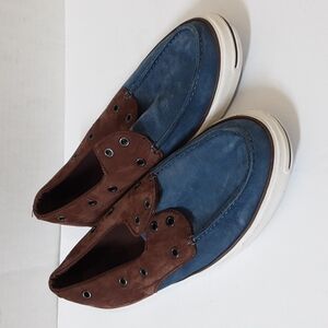 Converse X jack parcell mens leather moccassin Slip-on size 11